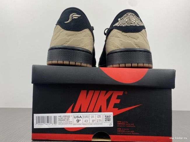 Chep Onekick SoleFly x DN3400-001 Air Jordan 1 Low Carnivore 0808